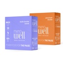 MenoWell Menopause Energy dan Protein Bars for Women (Formally Bossa Brownie (10 Count) dan Peanut Butter Chocolate (10 Count), High Fiber and Protein, 20 Cacah (1 Kotak Masing-masing)