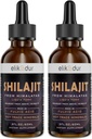 Shilajit Resin Contain 85 Trace Mineral, Alternative to Resin & Capsules, 120 ml