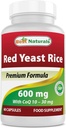 Kasuls Red Yeast Rice dengan COQ10 60 Kapsul - berisi 600 mg beras Yeast Merah dan 30 mg CoQ10