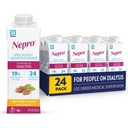 Nepro Nutrition Shake for People on Dialysis, 19g Protein, 420 Calories, Butter Pecan, 8 fl oz, Pack 24