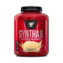 BSN SYNTHA- 6 Whiy Protein Powder, Miveloft Casein, Milk Protein Isolate Popper, Vanilla Ice Cream, 5 Pounds, 48 Servis (Paket 1) - Paket May Vary