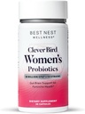 Best Nest Wellness Women 's Program- Gut & Brain Health Supplement - Formula dengan Multiple Probiotic Strains - Digetical Suppplemen Perempuan - 30 Kapsul