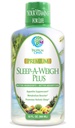Slep-A-Weigh Plus 124; Liquid Sleep Multimineral = 124; Natural Sleep, Stress & Wess Loss Less Aid 124; w / Collagen, L-Carnitine, L-Lysine, Tonalin CLA, Apple Cider Vinegar, 5- HTP, Vitamins 1244; None-GMO 1243333333333I
