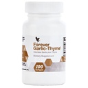 Forever Living - Forever Garlic- Thyme - Cardiovascular & Imune Dukung dengan Ekstraksi Bawang & 50mg Thyg Leaf Powder - Odorless Softgel, Gluten- Free - 100 Softgels