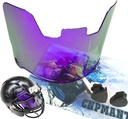 Tidak ada Kabut Football Visor, Pemuda dan Dewasa Football Helmet Viosor. Visor Perlindungan wajah untuk Football Helmet Accesories, Shock Resistance, Scratch Resistan, UV Block, Reduces Glare, OK Clarity