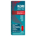 Kori Krill Oil Omega 3 Support, Antartika Krill Oil dengan Absorpsi Superior vs Fish Oil, 1200mg Softgels, EPA & DHA, 30 Softgel