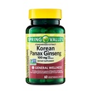Konvergensi Panax Korea Ginseng Kapsul Vegetarian, 100 mg, 60 Cacah