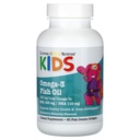 California Gold Nutrition Kid 's Omega- 3 Fish Oil, Natural Strawberry, 60 Fish Gelatin Softgels