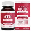 SoActive CoQ10 £250 mg: CoQ10 Phyto me dengan hingga 9X Higher Absorpsi - Proven Cellular Kiriman - Mendukung Produksi Energi Sel (60 Katup)