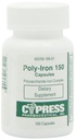 Tambahan Dieter - Poly Iron Capsules 150 mg (100 caps per botol) oleh Cypress Farmasi # 185-01 (2 Botol 100 Caps)
