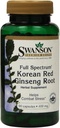 Swanson Premium Full- Spectrum Korea Red Ginseng Root 400 mg 90 Caps - Paket Dua