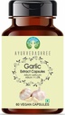 Ekstrak Bawang Putih 500mg - 60 Vegetarian Capsules 124; Allium Sativum 124; Semua Natural 124; 100% Vegan 124; Gluten-Free 124; GMP Cerfufied