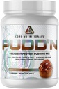 Core Nutronionals Pudd 'n, Decadent Protein Pudding Mix, Disclosure Casein Blend, Rilis Diterima, 20G Protein, 27 Pelayan (Rocky Road, 2 Ibt)