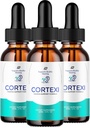 Cortexi Tinnitus Ear Drops - Cortexi 24, Cortexi Liquid Drops, Cortexi Review, Cortexi Drops for Ear Relief (3 Pack - 180 ML)