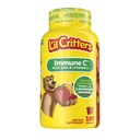 L 'il Critters Kids Immune C Gummy Supplemen dengan Vitamin C, Zinc dan Vitamin D3 untuk Dukungan Imune, 190 ct (95- 190 pasokan hari), 4 lezat rasa dari Nomor Satu Gummy Vitamin Brand