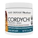 Defense Host CordyChi Powder - Energy & Imune Supplement Support - Cordyceps & Reishi Jamur Suplemen untuk Relaxation & Respiratory - Aid Against Tiredness - 3.5 oz (66 hamba) *