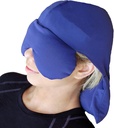 Sinus Pressure & Migraine Headache Relief Cap and Eye Wrap - Deep Penetoring Herbal Ice hat untuk Hot atau Cold Sinus Pain Relief