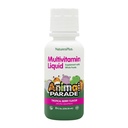 NaturresPlus Animal Parade Children 's Liquid Multivitamin - Tropical Berry Flavor - 8 fl oz - Whole Food Suplemen - Vegetarian, Gluten Free - 16