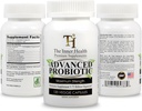 PROBIOTIC Supplemen 5.75 Miliar Organisms-Bacillus Subtilus Bifidobacterium Longum Lácitivillus L.Rhamnosus L.Plantarum-120 Caps