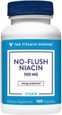 The Vitamin Shoppe No Flush Niacin 500MG, Support Cholesterol Levels Already Within The Normal Range, Dupport Metabolisme & Energy Produksi, Once Daily (100 Capsules)
