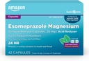 Perawatan Dasar Esomeprazole Magnesium Delayed- Rilis Capsules 20 mg, Acid Reducer, Cool Mint, 42 Count (3 Packs of 14)