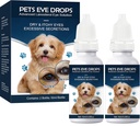 Cataract Drops for Dogs, Dog Eye Drops, Improve Vision Clarity, Improve Eye Vision and Cataract (2 x 10 mL)