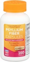 Rite Aid Psyllium Fiber Capsules, 160 Count, Psyllium Fiber Suplement, Alu4r Constipation Relief 124; 100% Natural Psyllium Husk Fiber 124; Membantu pemulihan Reguity 124; Promos Digetical Health