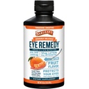 Barlean 's Eye Remedy Suplement, Tangerine Flavored Fish Oil Liquid with Lutein, Astaxanthin and Avoxanthin, 1.000mg Omega 3 EPA DHA, Layanan Mata Suplemen, 16 oz