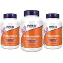 Sekarang Suplemen Makanan, D-Mannose 500 mg, Proyek Non- GMO Diverifikasi, Uliner Tract *, 120 Capsules Veg (Paket 3)