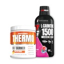 PROSUPPS Thermo Fat Burning Thermogenic Powder Mongo dan 1500 L- Carnitine Berry - Berat Manajemen dan Pra Workout - Energi, Mood, Kendali Appetite