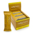 Mengapa Bars, Protein Bars, Zesty Lemon, 2.04 Ounce Bars (Sebungkus 12 Protein Bars) - Protein Bar Superfood, Gluten Free, Non GMO, Organik, Vegan, Ingrediens sederhana