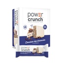 Power Crunch Protein Waper Bars, Snack Protein Tinggi dengan Rasa Lezat, Chocolate Chip Cheesecake, 1.4 Ounce (12 Count)