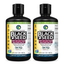 Amazing Herbs Premium Black Seed Oil - Cold Pressed Nigella Sativa Aids in Digetisy Health, Imune Support, Brain Fungsi, Gabungan Mobility, Gluten Free, Non GMO - 32 Fl Oz (Pack of 2)