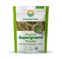 Amazing Grass Super Greens Booster: Greens Powder Smoothie Mix dengan Spirulina, Moringa, Wheat Grass & Kale Smoothie Booster, Chlorophill Menyediakan Yunani, 30 Servings