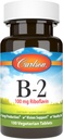 Carlson - B-2, 100 mg Riboflavin, Produksi Energi, Dukungan Vision & Sehat Skin, 100 tablet Vegetarian