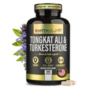 Turkesteron Tongkat Ali untuk Pria dan Wanita - 2-1 Testosteron Alam Dukungan untuk Energi & Fitness - Potensi Tinggi Turksterone Tambahan untuk Pria dengan Tongkat Ali - Murni Non-GMO Formula