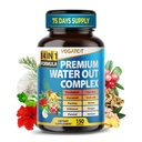 VEGATOT Organik Air Out Kompleks - 14- in- 1 Formula - dengan Dandelion Uva Ursi Horse Corn Silk Nettle Hibiscus Ginger