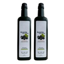 [2 x Aronia Treasure] 100% Aronia (Chokeberry) Berry Juice: 1 pasokan bulan, 1 tembakan per hari