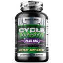 Nutres Iron Labs: Dukungan Siklus Plus NAC (N-Acetyl- L- Cysteine) - Kidney dan Liver Suplemen Dukungan - Pada Dukungan Siklus untuk Pria - N Acetyl L Cysteine dan Milk Thistle (120 Capsules)