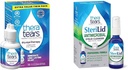 TheraTears Dry Eye Therapy Lubricating Eye Drops for Dry Eyes, 1 fl oz Bottle Twin Pack & SteriLid Eyelid Cleanser dan Face Wash, for Irroted Eyes, 2 fl oz Semy