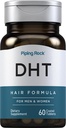 Piping Rock DHT Advanced Hair Formula-la 124; 60 Tablet 124; untuk Pria dan Wanita 124; Non- GMO, Gluten Free Suplemen