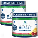 BioTrust Agneless Muscle Builder - Cretine HMB Powder with Vitamin D3 & Betaine - Build & Preserve Alaminst Deparing Muscle Mass & Power - Fruit Punch, 60 Servings