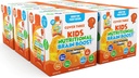 Liver Three Supplemen untuk Anak Tambahan Otak Smoothie, Omega 3 Liquid Chidrens DHA Fish Oil, Health Kids Fokus dan Perhatian, Dukungan Emosional, 20 Pouches, Paket 6