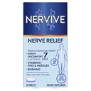 Nervive Nerve Relief, Occasional Nerve Discomfort II, Nerve Relief, Starts Working in 7 Days, Torching, Burning, Alpha Lipoic Acid, B Vitamin, Turmeric, Ginger, Nervive Suplemen, 30 tablet