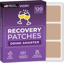 Recovery Patch 120 Pack - Wake Up Refresheed & Energized with Our 100% Natural Ingreations Patch for Party - Skin- Friendly & Waterproof - Terapkan Sebelum Minum - Enhanced Morning Formula