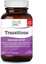 Perbaikan Bantuan Menopause Alam ke Keseimbangan Hormone Produksi Hot Flashes, Mood Swings & Night Sweats, 120 Capsules
