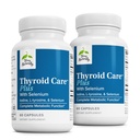 Terry Tentu Thyroid Care Plus - Tambahan untuk Bantuan Thyroid - Tambahan Dietary untuk Dukungan Rambut Energi & Kesehatan - Tambahan dengan L- Tyrosine & Selenium - 60 Kapsul (2 Pack)