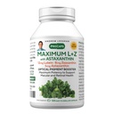 ANDREW LESSMAN Maksimum L + Z dengan Astaxanthin 120 Softgels - 12mg Lutein, 6mg Dalxanthin, 4mg Astaxanthin. Key Nutrients untuk Mendukung Kesehatan Mata dan Otak, dan Vision Sehat Proyektif.