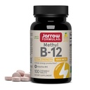Jarrow Formula Ekstra Metil B-12, Tambahan Dietary untuk Produksi Energi Sel, 100 Lemon- Flavored Tewable Tablet, Sampai dengan Supply 100 Hari