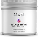 Glukosmine Sulfate Potasium Chloride 750mg for Healthy Joints, Bones and Cartilage - Dukungan Bersama untuk Pria dan Wanita (60 Kapsul)